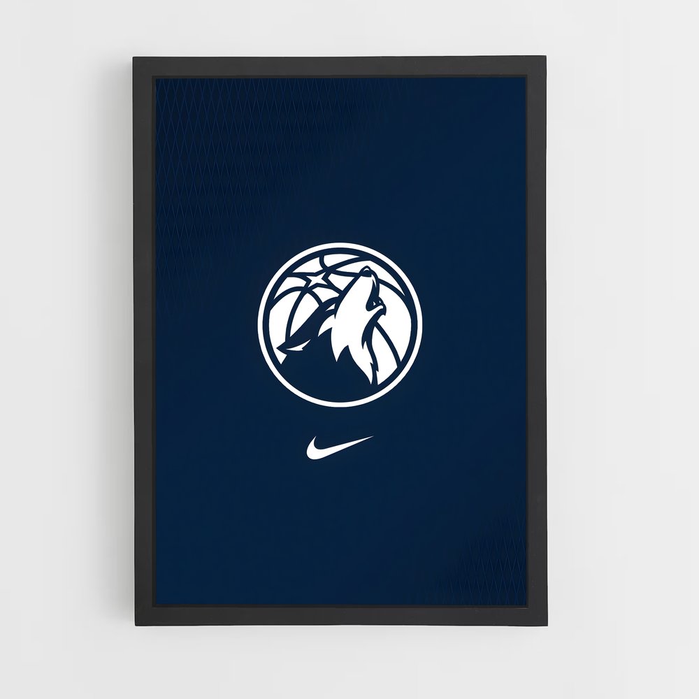 Poster Timberwolves United – affiche Basketball (vue 2)